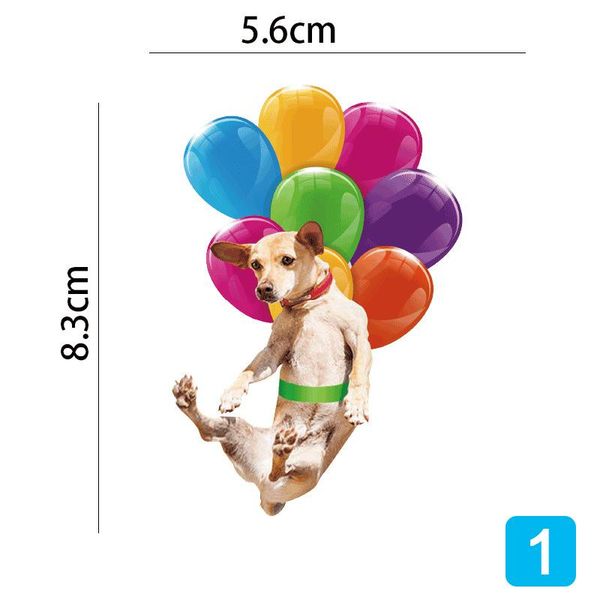 

cat toys dog/cat and balloon car hanging accessories ornament for cat/dog lover with colorful balloons interior decor smd66