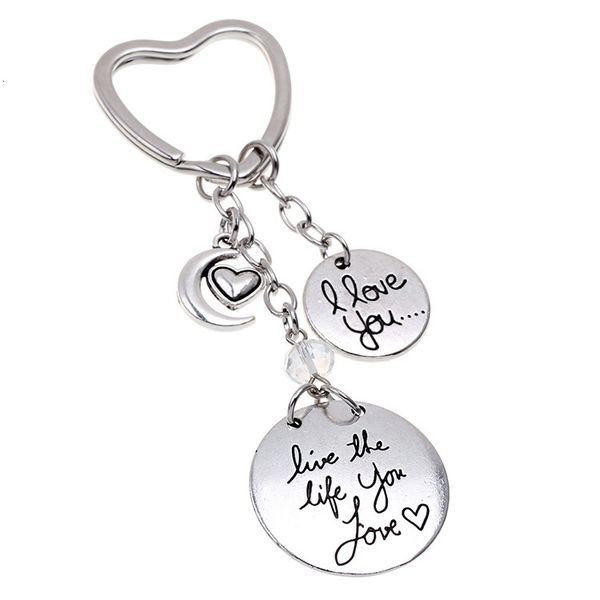 

key chain accessories mother's day gift small daughter's ring, Silver