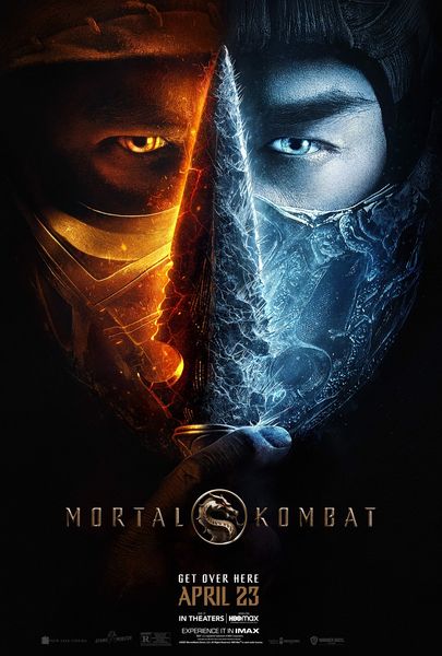 

2021 new movie mortal kombat poster silk art print