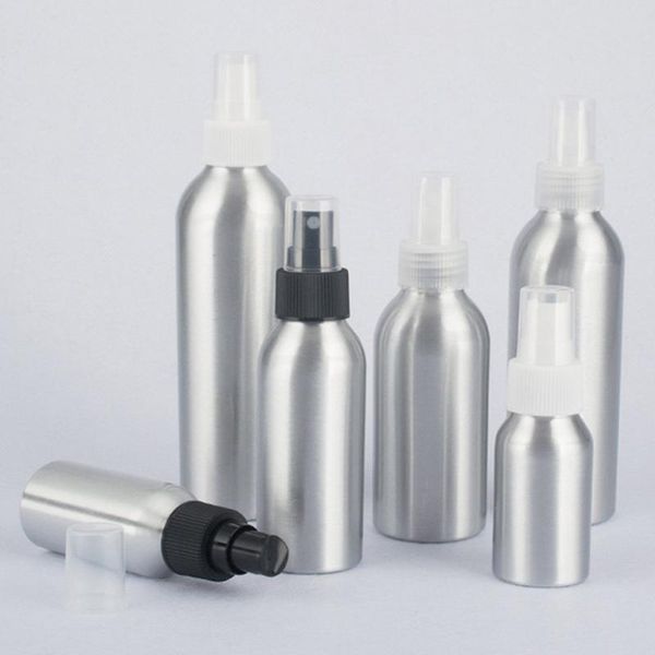 

spray portable aluminum bottle mini perfume empty refillable cosmetic sprayer atomizer bottles storage & jars