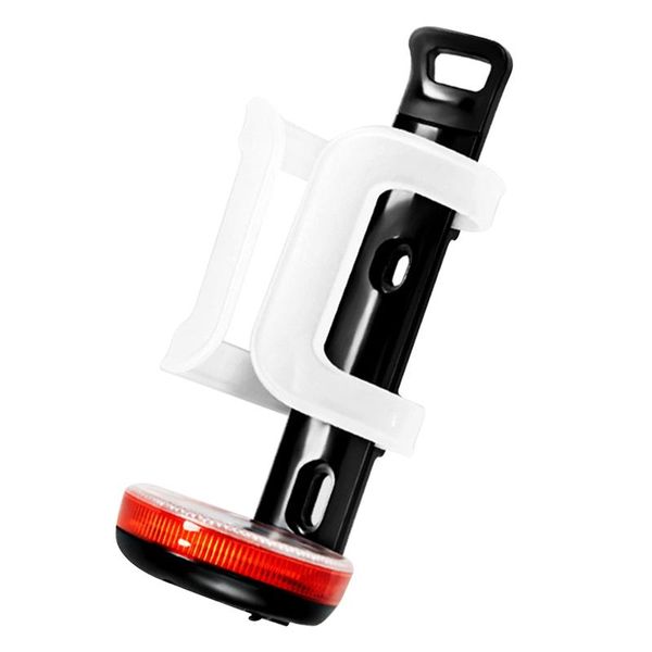 

bicycle bottle cage usb rechargeable with color warning lights water cup holder for bicycles mountain bikes bottles & cages