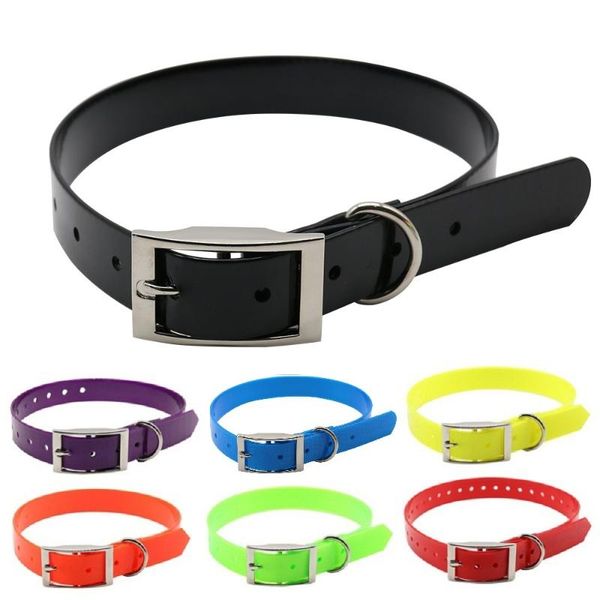 

dog collars & leashes fashion pet collar adjustable tpu+nylon for puppy small large dogs training outdoor comfortable necklace