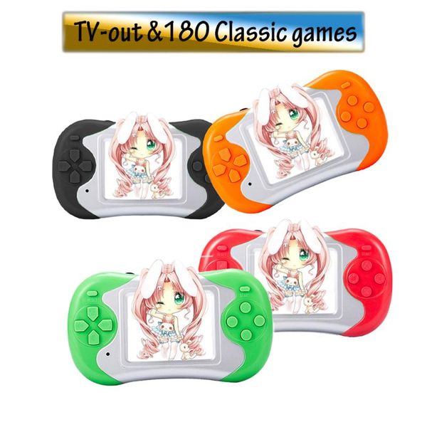 

bit retro tv video mini arcade game console joystick gaming consola with 180 different games for nes gift christmas portable players