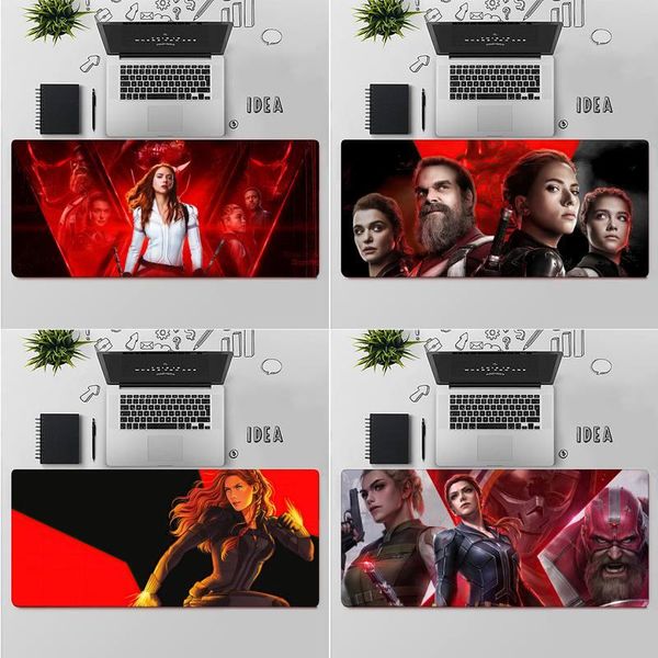 

mouse pads & wrist rests zororong black women widow pad table rug pc lapcomputer ipad notebook rubber wholesale mat