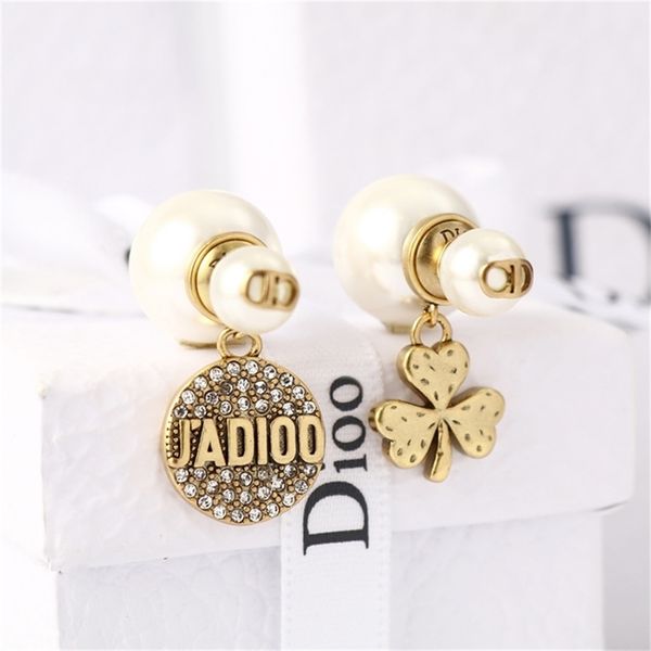 

86% off factory shopfamily lucky grass female diamond inlaid pearl red, Golden