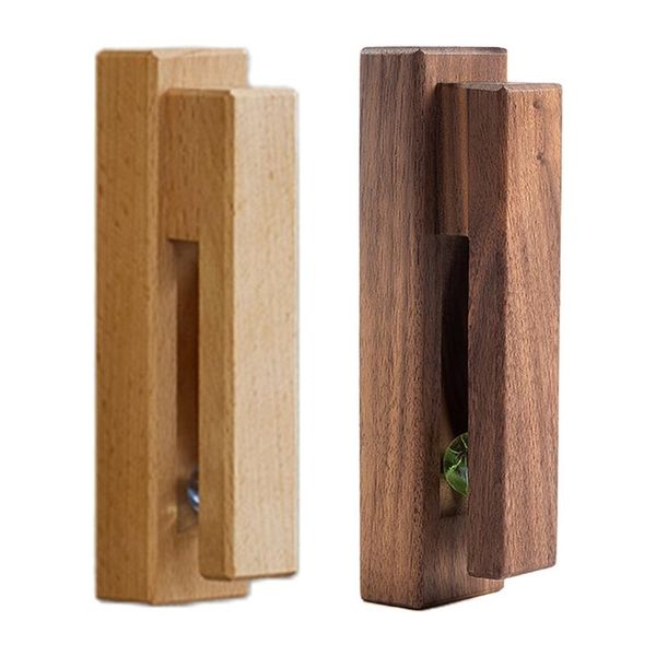 

wood towel hook self adhesive vintage wall mounted rack holder bag clothes hanger for bathroom kitchen k3na hooks & rails