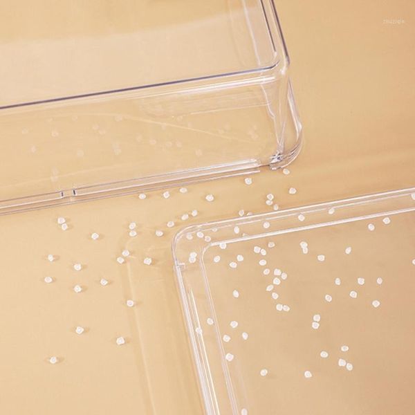 

storage bottles & jars x7ab refrigerator organizer box clear plastic stackable bins fresh food container tray for er kitchen