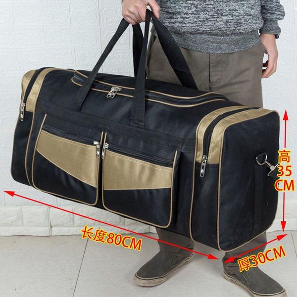 

outdoor bags 60l 90l nylon luggage gym bag large traveling tas for women men travel duffle handbags sack