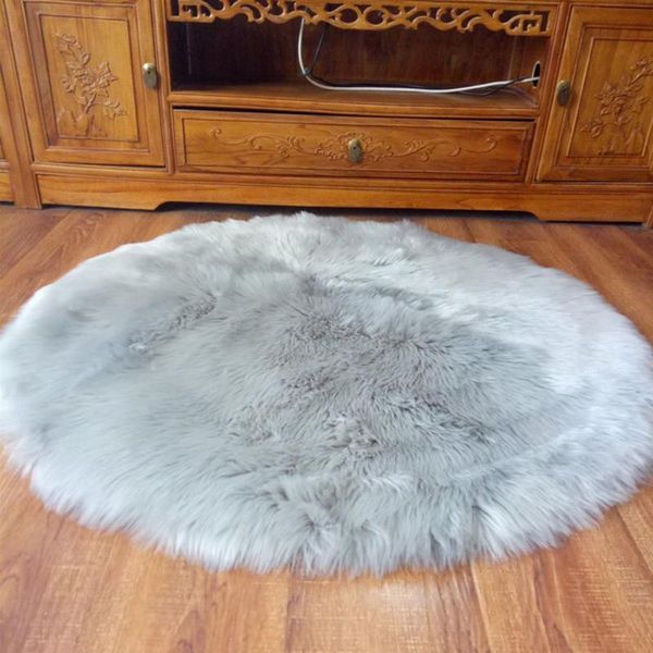 

carpets 30cm soft artificial velvet rug chair cover bedroom mat wool warm hairy carpet seat fur area rugs cushion