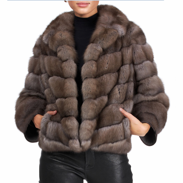 

winter ladies black mink fur purple mink fur coat warm and fashionable in winter european style street style s 5xl