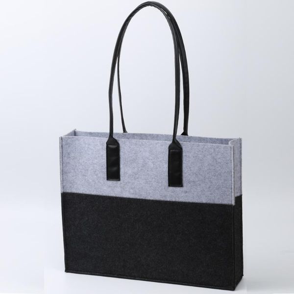 

storage bags recycled felt bag women tote women's wool handbags shopping