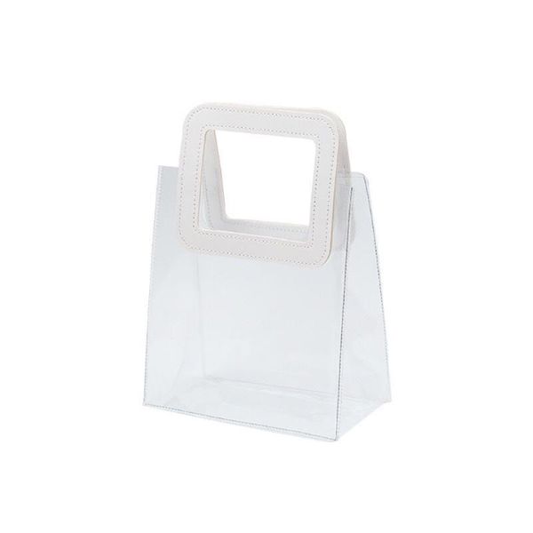 

cosmetic bags & cases cosmetics packaging transparent pvc handbag make-up s skin care storage wholesale women wash birthday gift