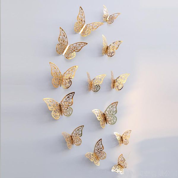 

wall stickers 13d butterfly headboard living room bedroom decorations tv background