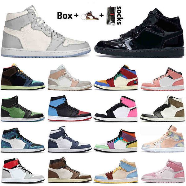 

jumpman 1 1s mens basketball shoes high og black gold dark mocha unc milan fearless digital pink pherspective womens trainers sneakers