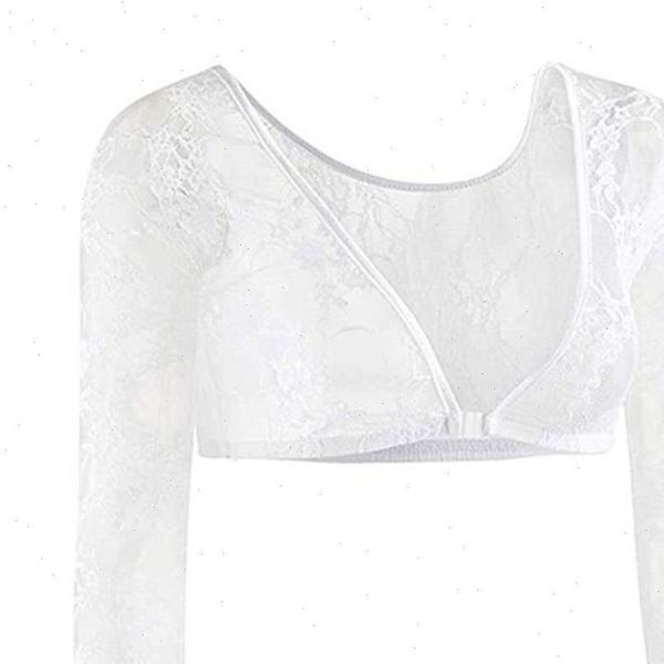 

s clothes summer vintage dress women blouses long sleeve floral lace shrug bolero cardigan slim jacket 30, White