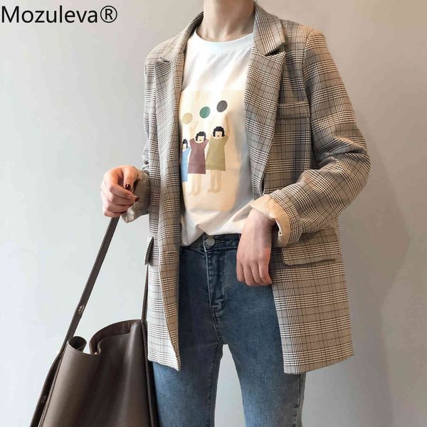 

suits moluleva korean chess women work blazer single-breasted casual track women's jacket thin outwear, White;black
