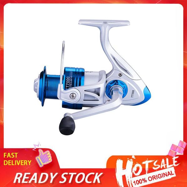 

baitcasting reels fishing reel spinning blue 2000-7000 series metal spool high speed wheel for sea carp tackle 2021