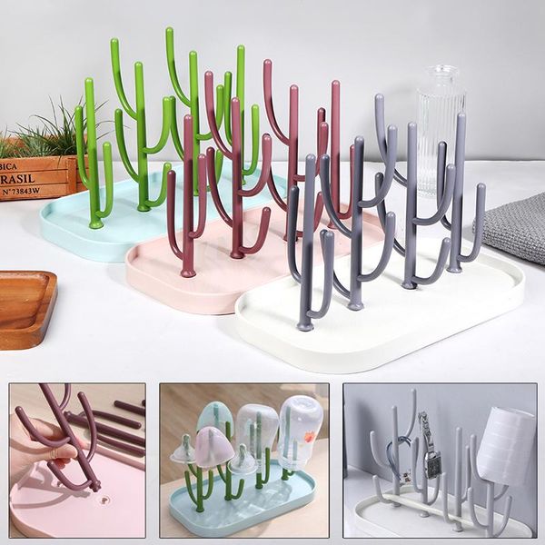 

hooks & rails baby feeding bottle drain rack nipple cup holder cleaning hold