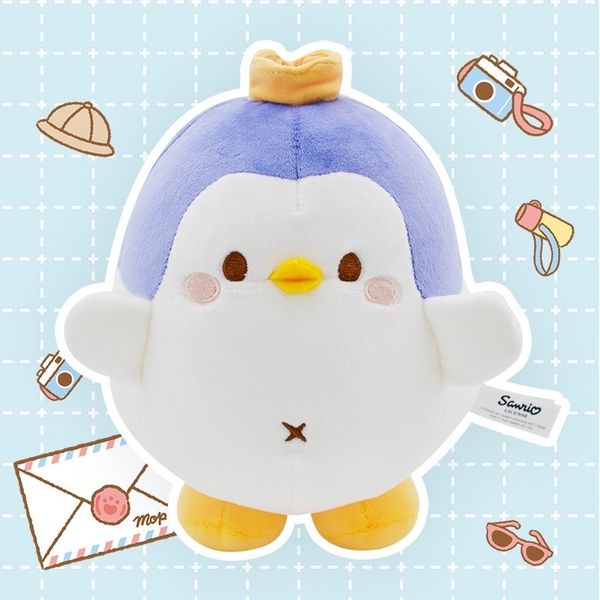 

large japanese cartoon maixiu little penguin plush toy creative cute grab doll gift