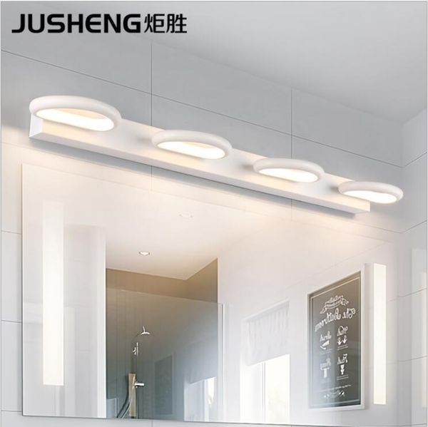 

wall lamp mirror headlights led bathroom acrylic 3 cosmetic anti-fog lamps