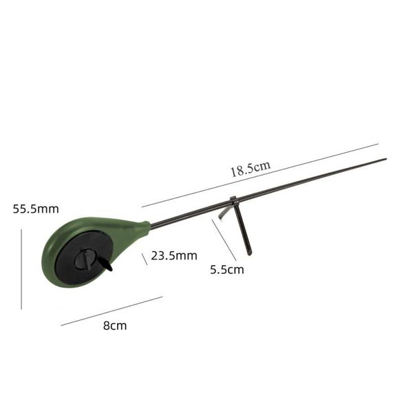

ice fishing rod winter outdoor sport portable tip accessories rods 18.5cm boat