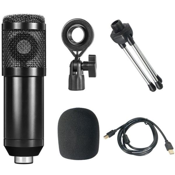

smart home control usb condenser microphone 192khz/24bit studio mic streaming kit singing for recording and gaming