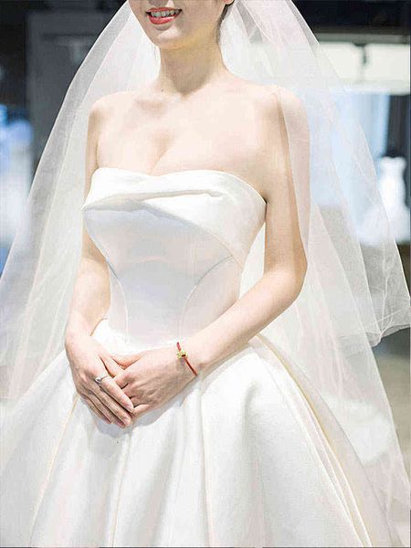 

luxury street style dresses french bra light main wedding 2021 bride small temperament simple satin go out style, Black;pink
