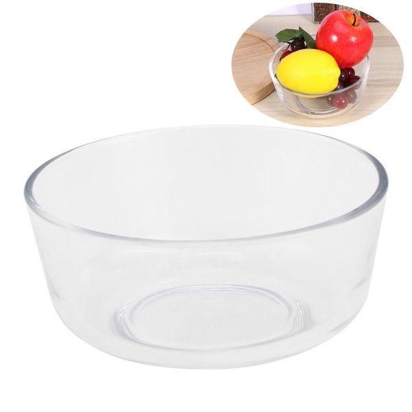 

bowls 1pc 6 inch salad bowl heat resistant glass transparent fruit dessert noodles