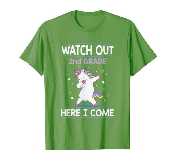 

Watch Out 2nd Grade Here I Come Back to School T-Shirt, Mainly pictures