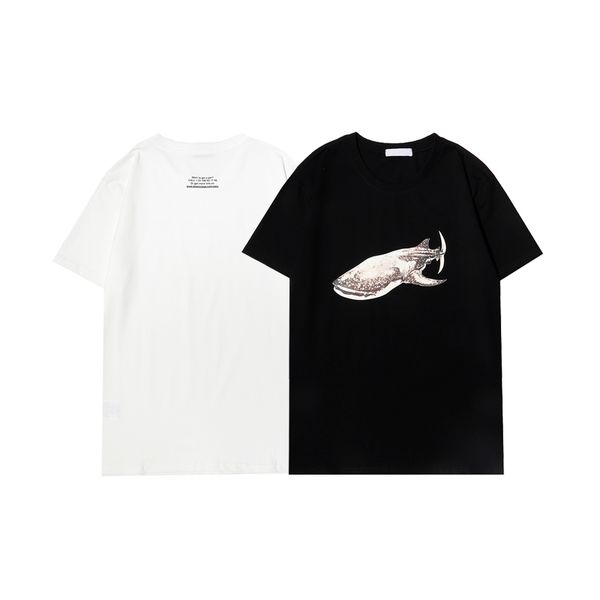 

2022 mens t shirt designer letters printed stylist casual summer breathable clothing women clothes men t-shirt letters tees, White;black