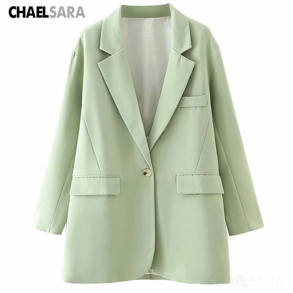 

spring autumn women fashion long blazer jacket solid plckets office lady loose suit coat women's suits & blazers, White;black