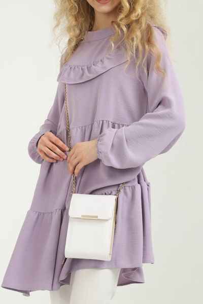 

ethnic clothing lilac colar flounces temporary shed tunic women long sleeve loose blouse plus size season fashion, Red