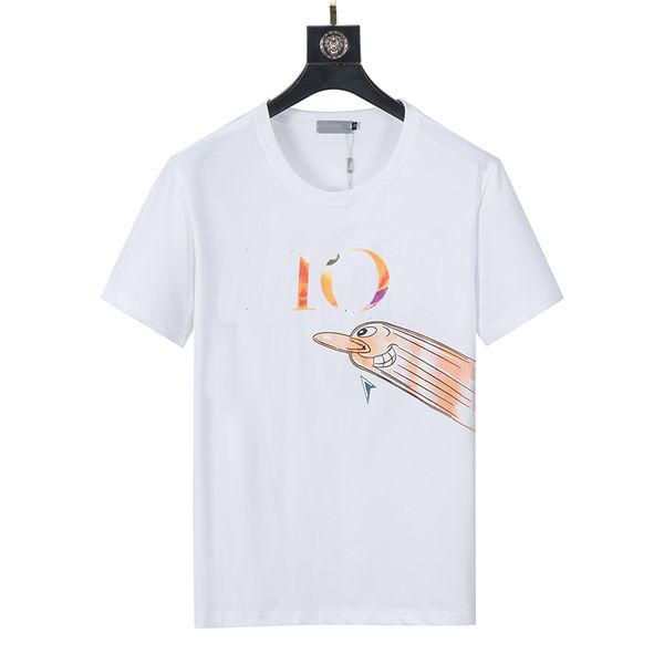 

famous summer men's and women's designer t-shirts loose slim fashion brand jackets casual shirts letter printing high-end clothing, White;black