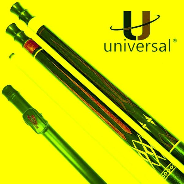

universal billiard pool cue stick 12.75mm tip with wolfighter case un-040 cues