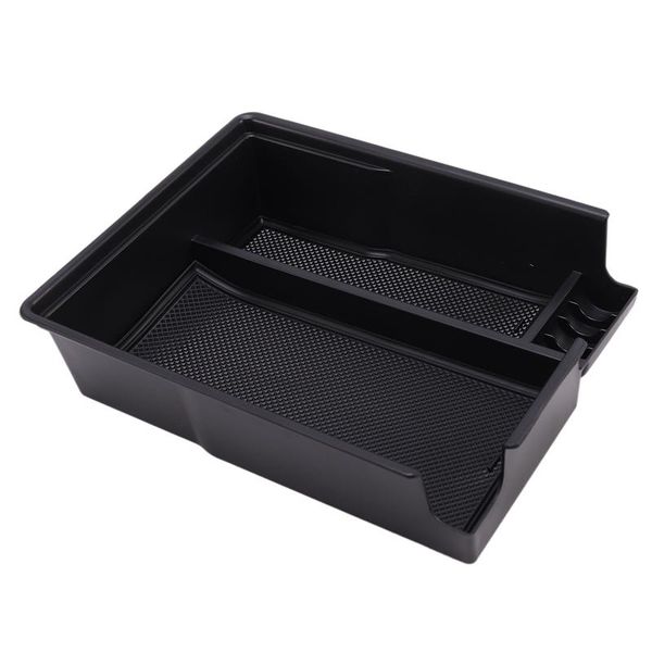 

armrest rest storage box center console organizer for palisade 2021 black car