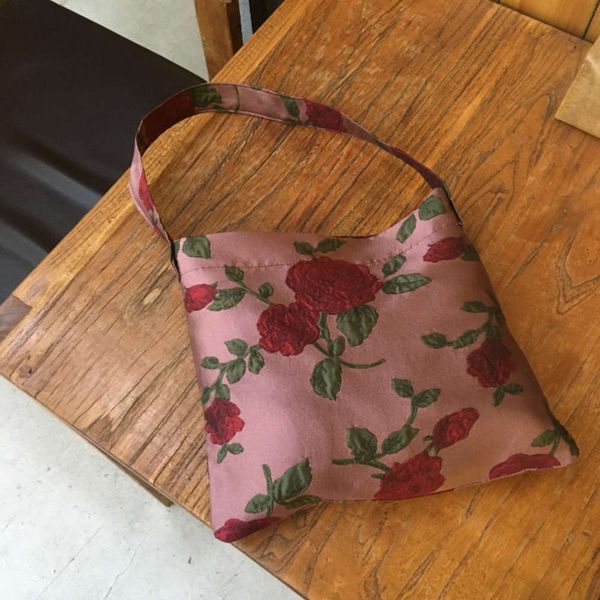 

ladi embroidered flowers shoulder bag handbags fashion elegant women msenger bags phone purse bolsas
