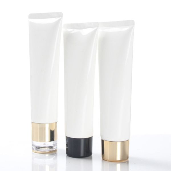 

100g white empty emulsion hose tube cleanser soft tubes bottles 100ml lotion cream container perfume bottle