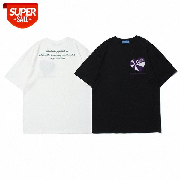 

mansclot letter love print short sleeve t-shirt male half couple #wu7m, White;black