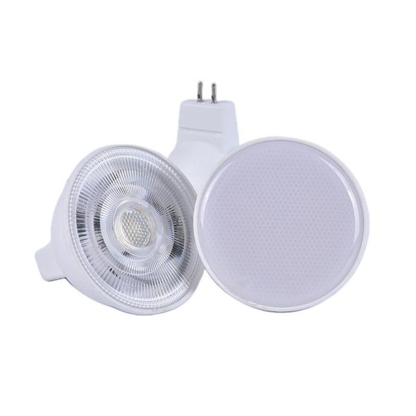 

bulbs dimmable gu10 cob led spotlight 6w mr16 light 220v white lamp down