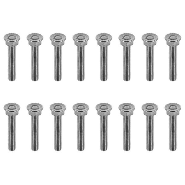 

manifold & parts 32pcs stainless steel exhaust stud kit car replacement