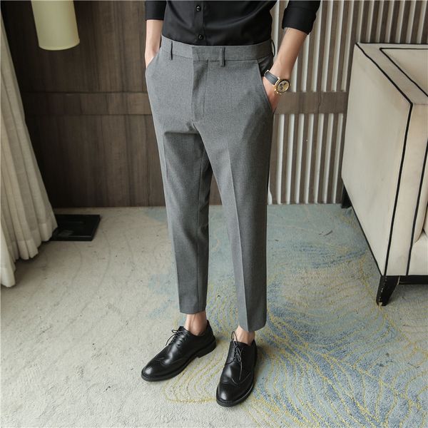 

men's pants clothes are spring branded, tight pants of for business, zsl0, Black