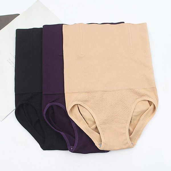 

women's shapers seamless women high waist shaping panties breathable body shaper slimming tummy underwear ladies corset panty, Black;white