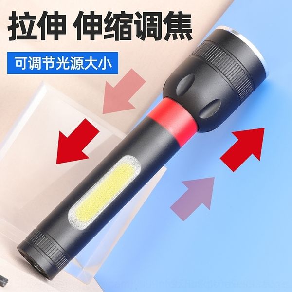 

mcv built lithium battery usb s torches charging cob side lamp outdoor portable mini flashlightgift lampled flashlight