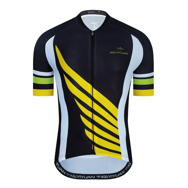 

racing jackets keyiyuan cycling jersey mens summer short-sleeved shirt quick-drying wicking mtb maillot cyclisme ropa ciclismo camisa time, Black;red