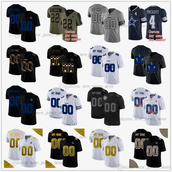 

custom dallafootballjersey jerseys 2022 news mens women youth kids jersey message any number name on the order size s-4xl, Black;yellow