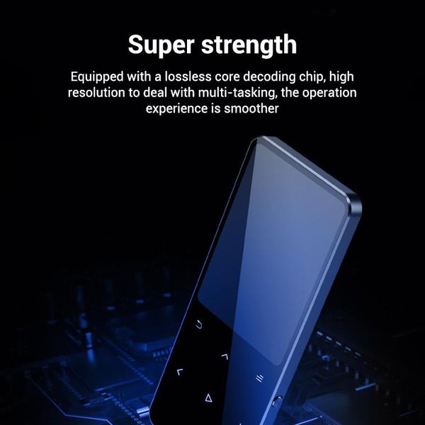

& mp4 players mp3 player hifi lossless sound alloy shell music with e-reading wireless bluetooth connection puo88