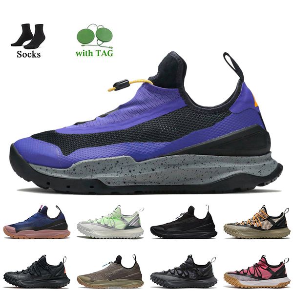 

ao fusion violet mountain shoes women mens acg fly low outdoor sports trainers green abyss black anthracit brown basalt olive blue void sea