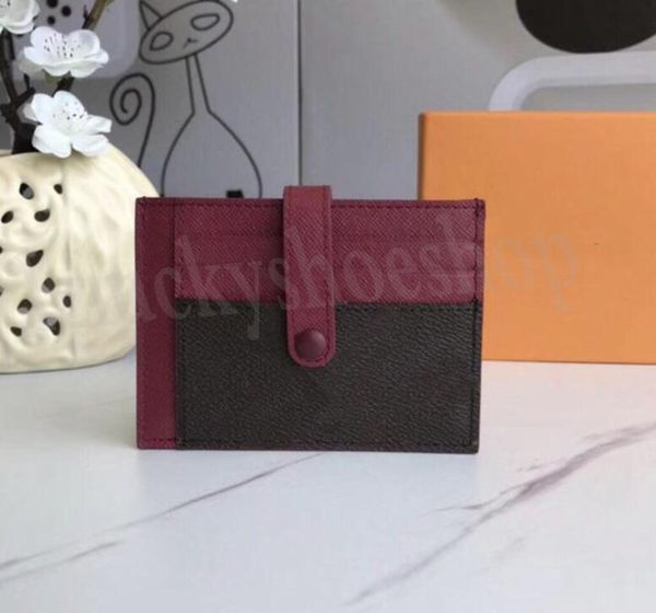

luxurys designers card holders wallets women credit coated short clip canvas wallet ladies hasp coin purse classic daily storage purses with, Brown;gray