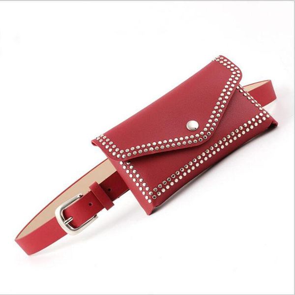 

belts women waist pack female belt bag phone pouch bags brand design envelope waistbands for ladies girls girdles, Black;brown