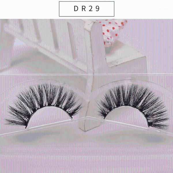 

make up false eyelashes eyelash extension faux mink lashes 3d imitation beauty fake packaging box resuable1